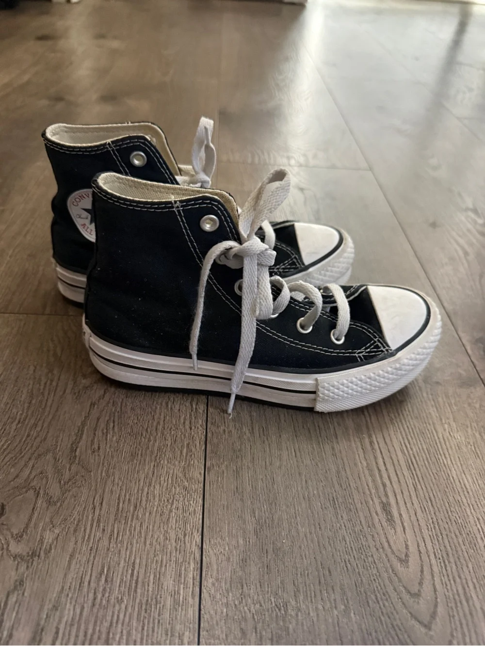 Converse Black High-Top All Star Sneakers